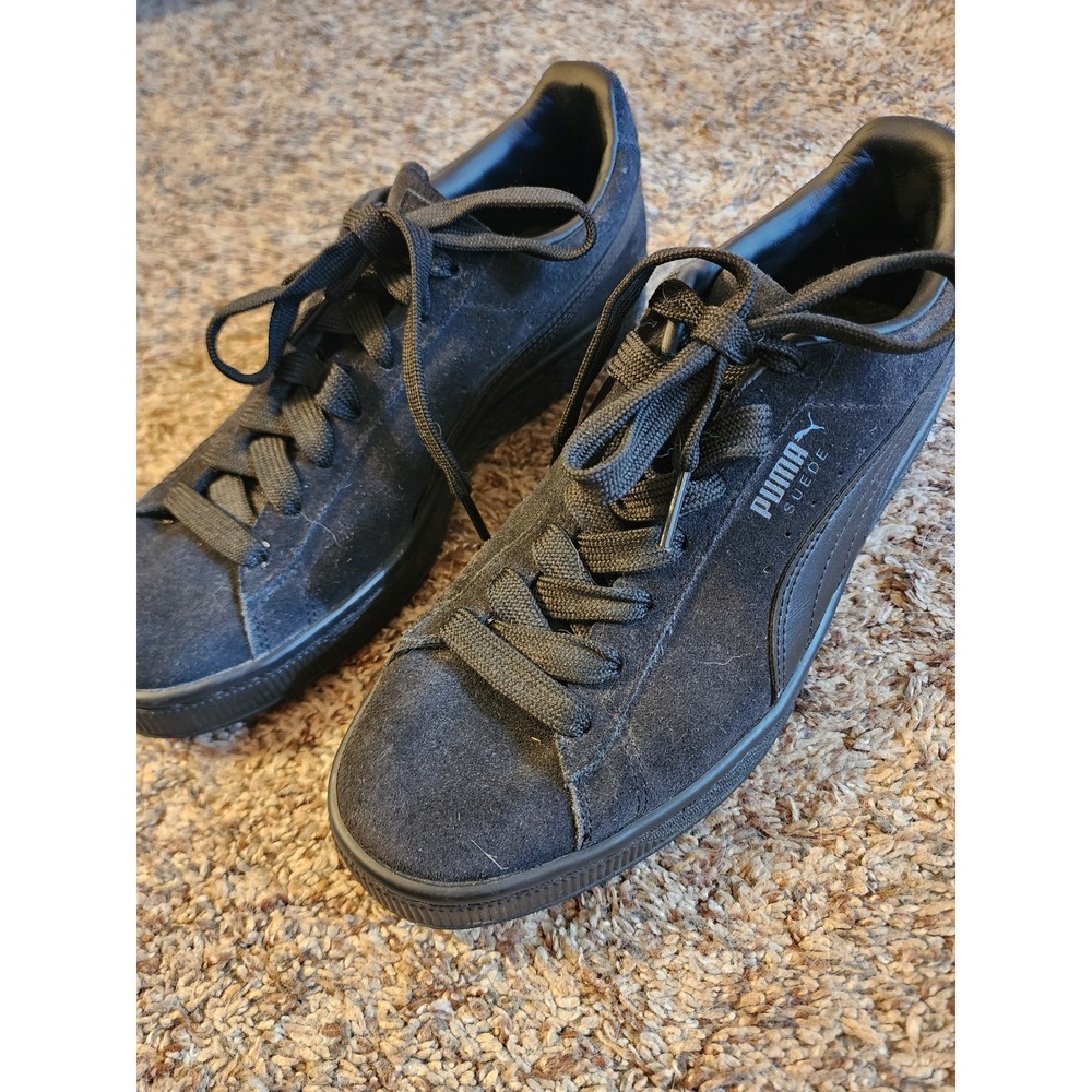 Puma Suede Classic LFS Triple Black Women's Size 9.5
